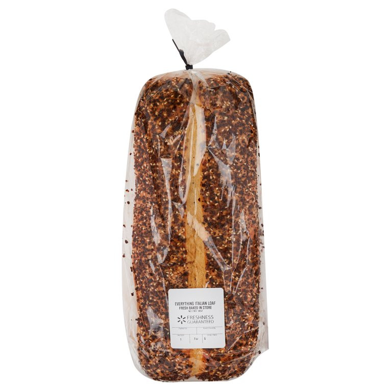 Freshness Guaranteed Everything Italian Bread Loaf, 14 oz | Walmart (US)