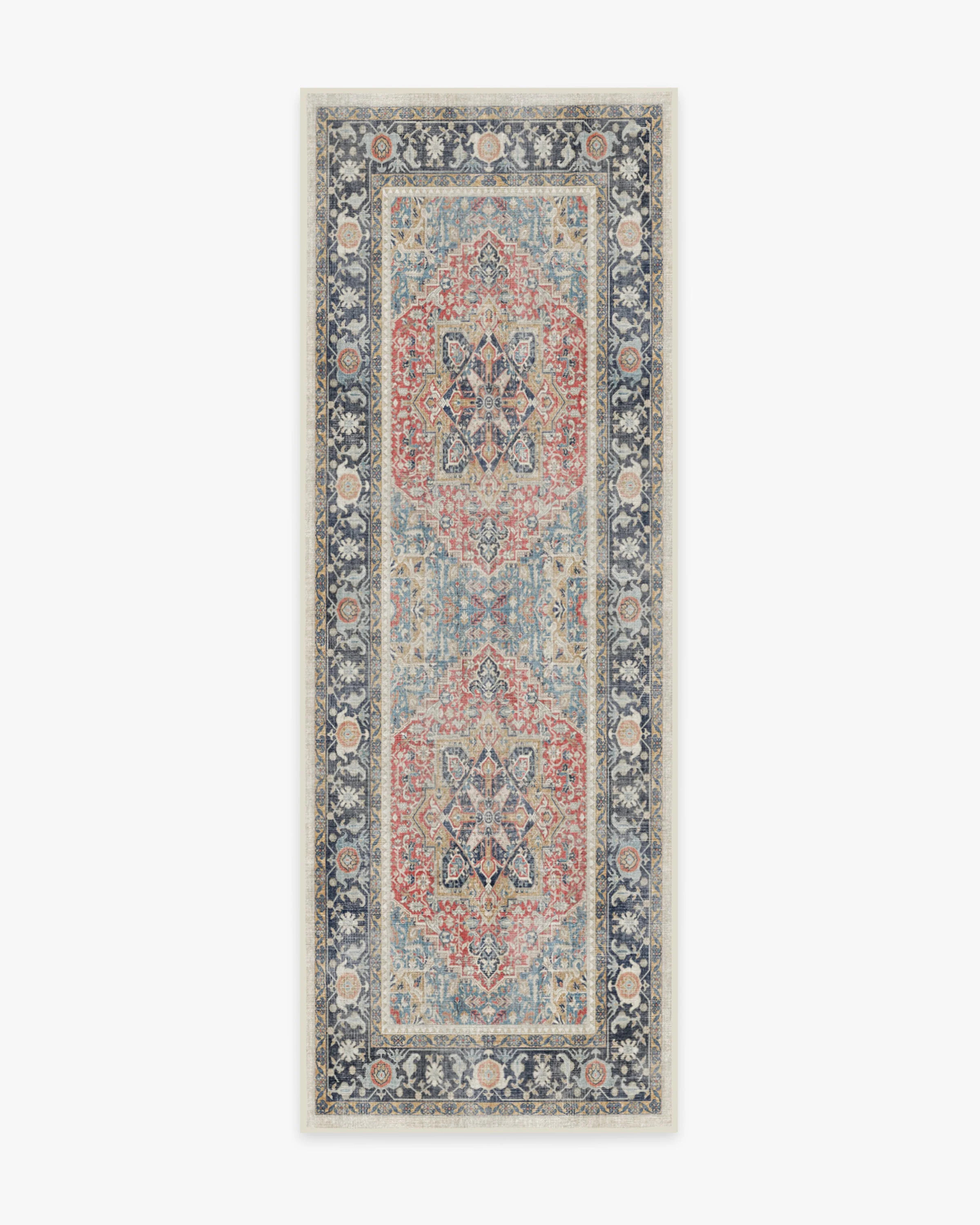 Kamran Cayenne Red Flatwoven Rug | Ruggable