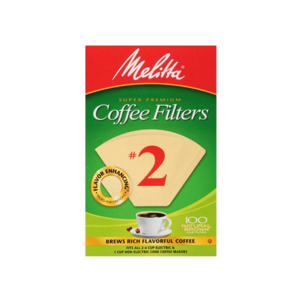 Melitta 100ct Coffee Filters - Natural Brown | Target