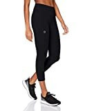 Under Armour Women's Rush Crop Leggings , Black (001)/Black , Small | Amazon (US)