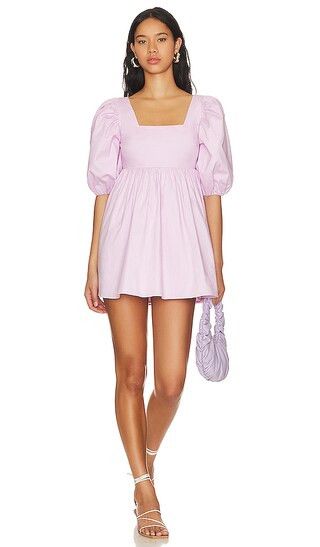 Almar Mini Dress in Lilac Spring Dress With Sleeves Summer Dress Summer Outfits 2023 | Revolve Clothing (Global)