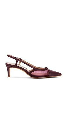 Dolce Vita Kandi Sling Back Heel in Maroon from Revolve.com | Revolve Clothing (Global)
