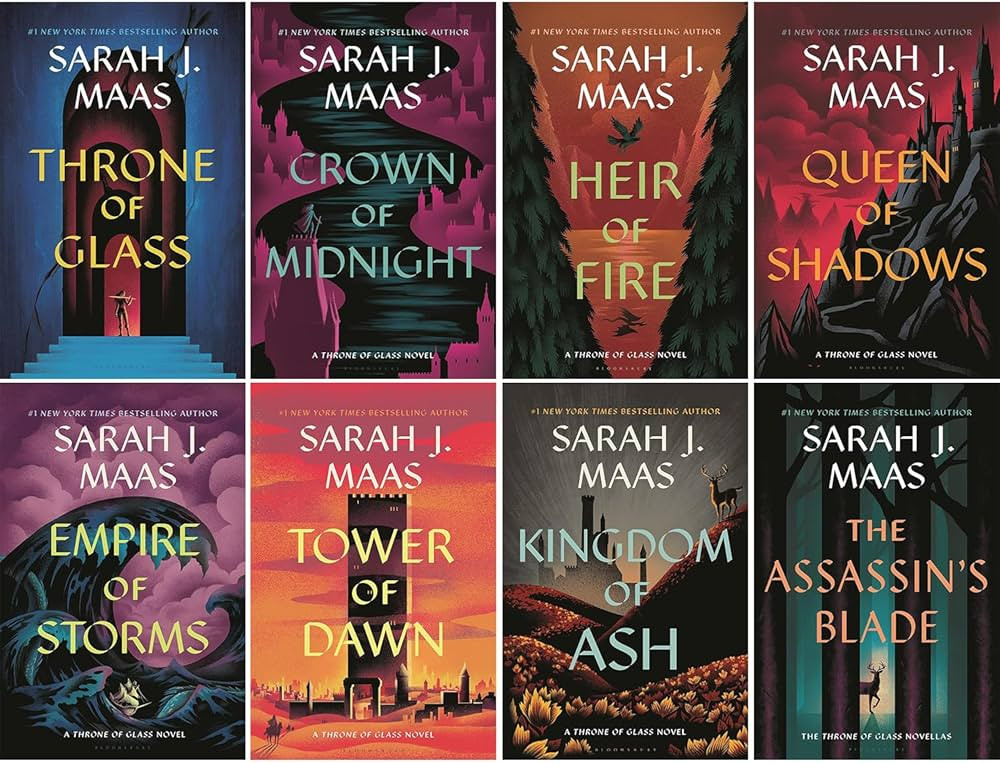 Throne Of Glass Series Collection 8-Book Set by Sarah J. Maas | Amazon (US)