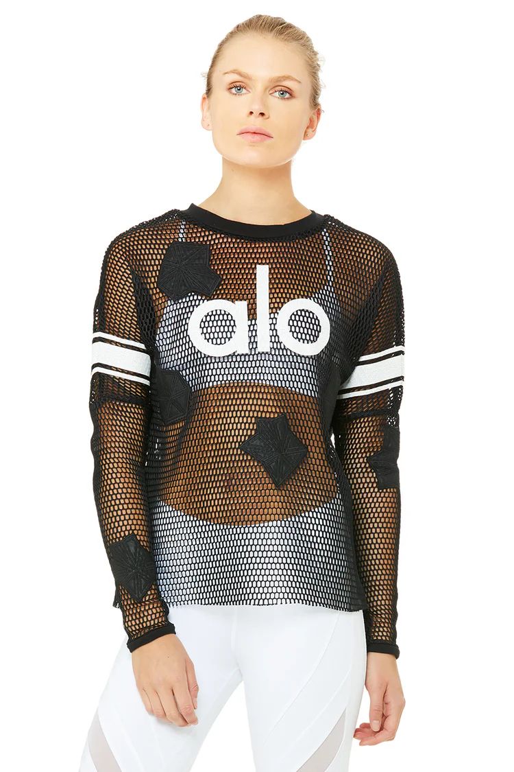 Yoga Jersey Long Sleeve Top | Alo Yoga