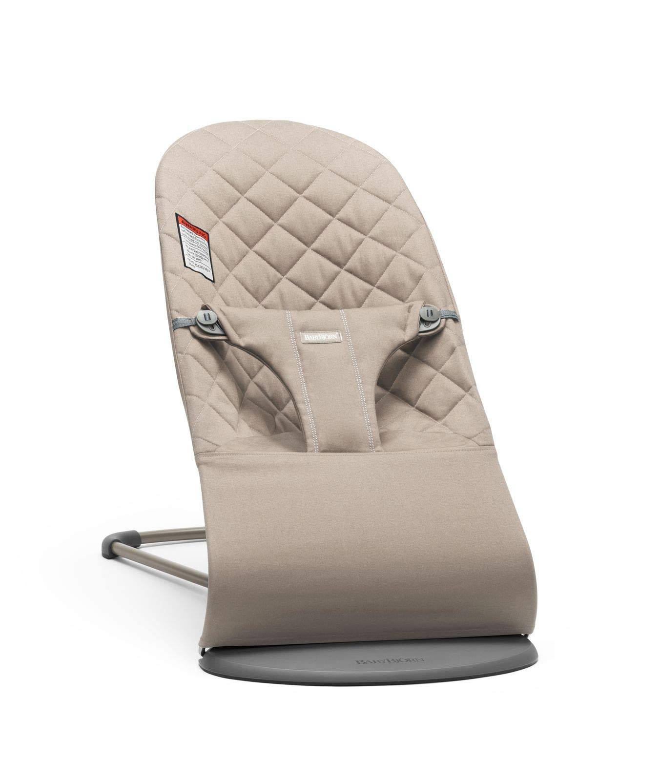 BabyBjörn Bouncer Bliss, Sand Gray, Woven, Classic Quilt | 2-in-1 Adjustable Baby Bouncer Seat a... | Amazon (US)