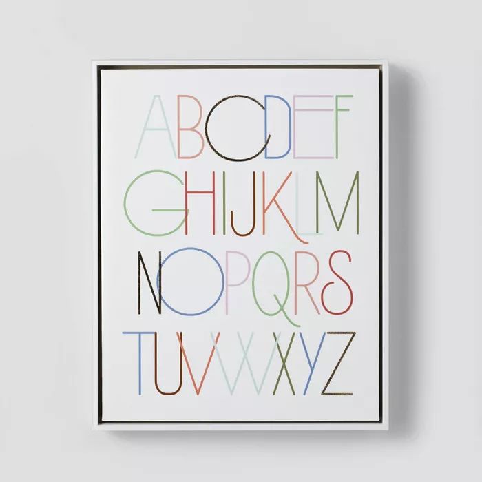 Alphabet Wall Art - Pillowfort™ | Target