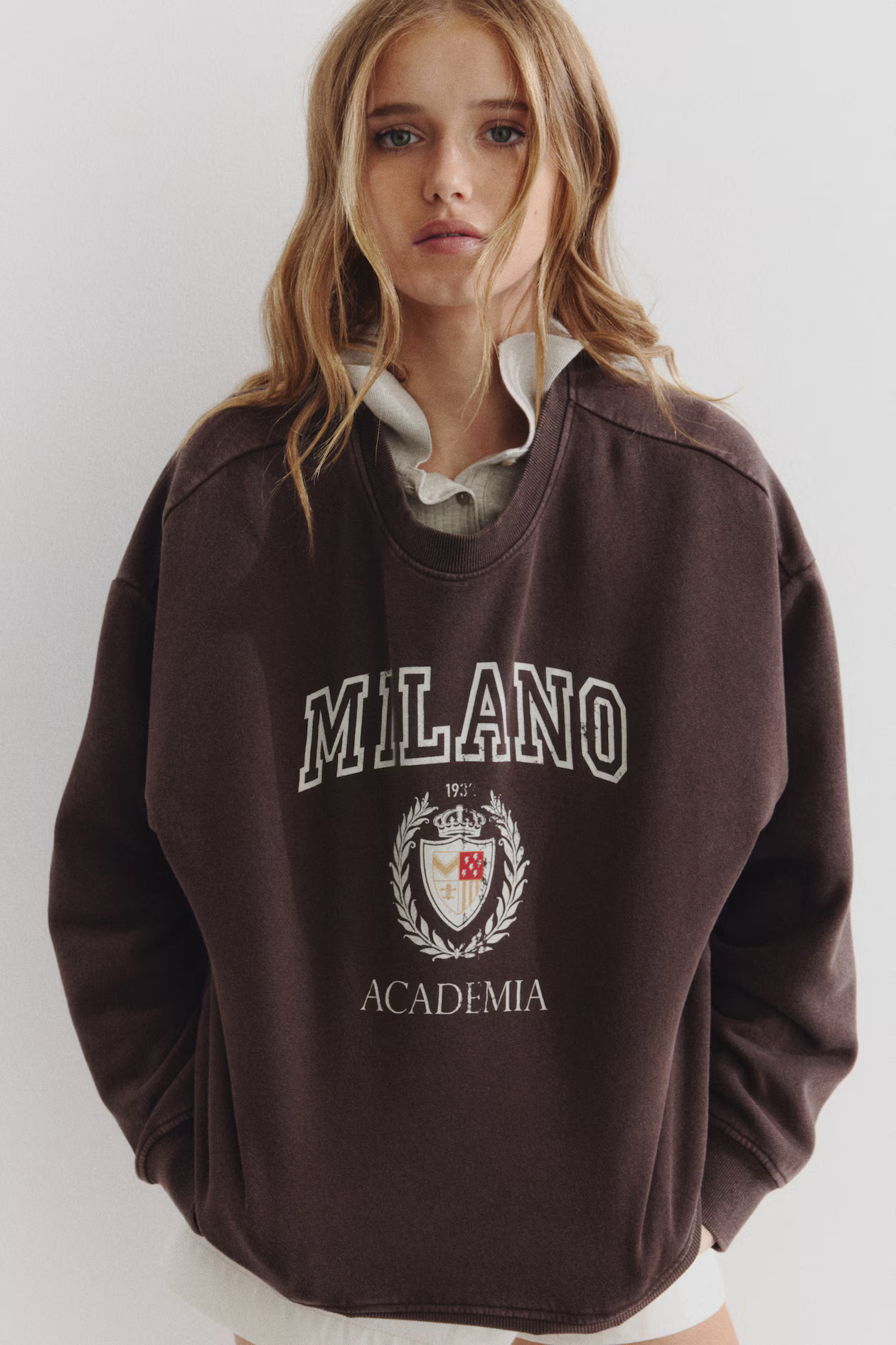 Printed Sweatshirt | H&M (US + CA)