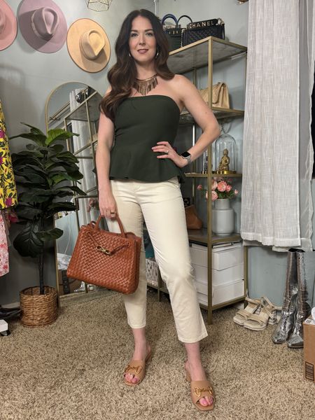 Peplum tops are back! I love this strapless peplum top because it’s so flattering and a gorgeous color as well 

Nashville outfit, travel outfit, white dress, spring outfit, summer outfit, jeans, country concert outfit 

#LTKstyletip #LTKfindsunder100 #LTKfindsunder50