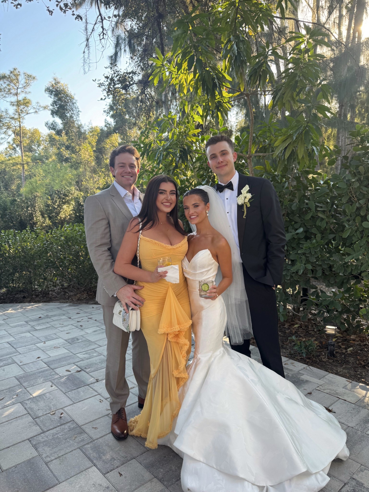 My dress for Brooke’s wedding💛💛