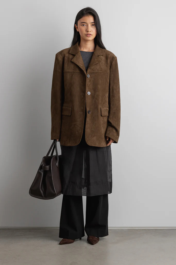 SHEER ORGANZA MIDI SKIRT | OAK + FORT