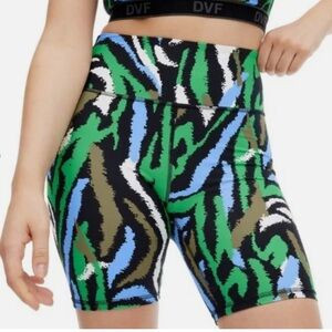 DVF For Target Diane Von Ferstenberg
NWT Disco Zebra Green Bike Shorts | Poshmark