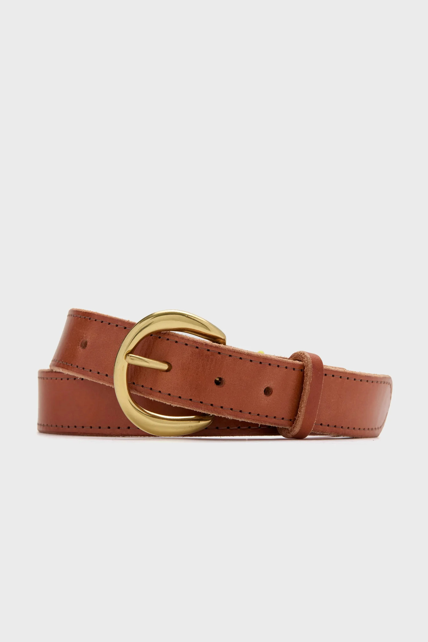Light Saddle Custom 1.25" Bridle Leather Belt with Name Plate | Tuckernuck (US)
