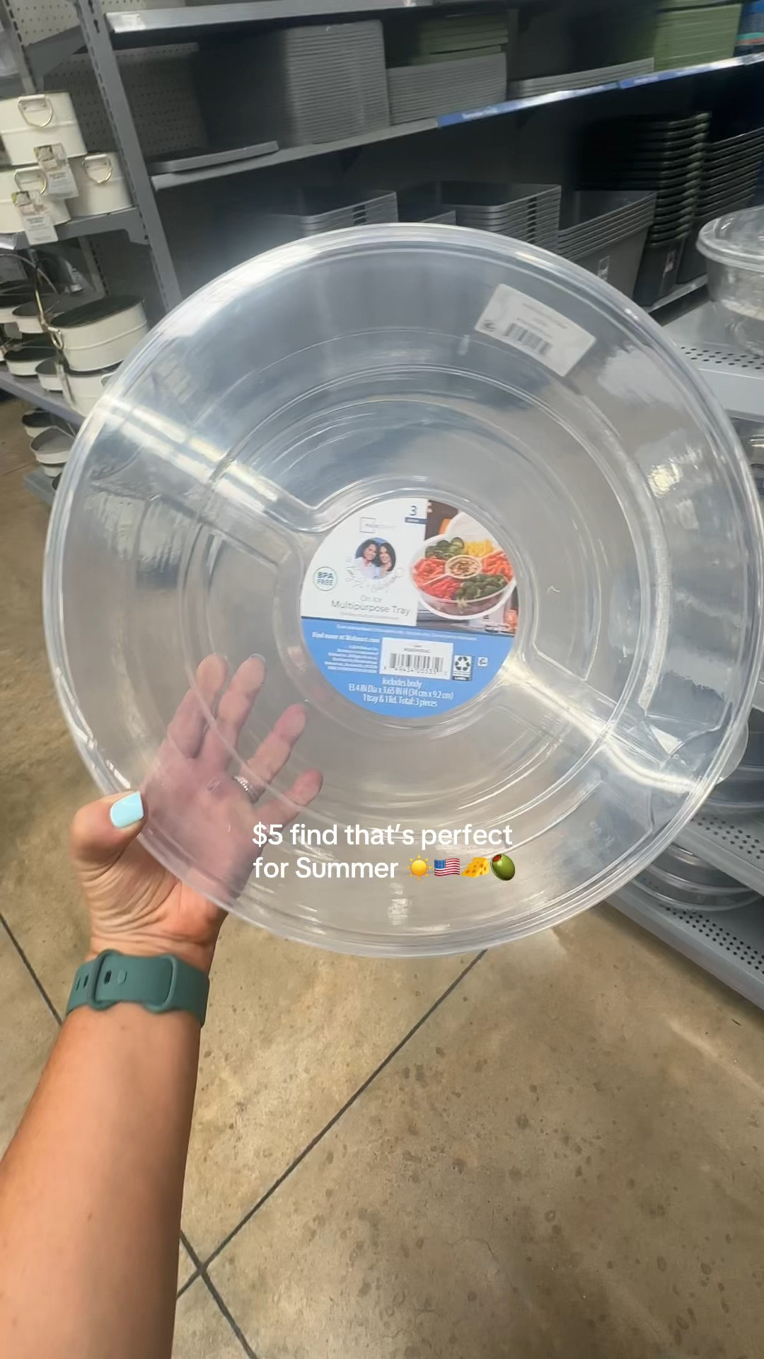 Service tray that holds ice. Perfect for summer hosting or taking a side dish to events. 



#LTKHome