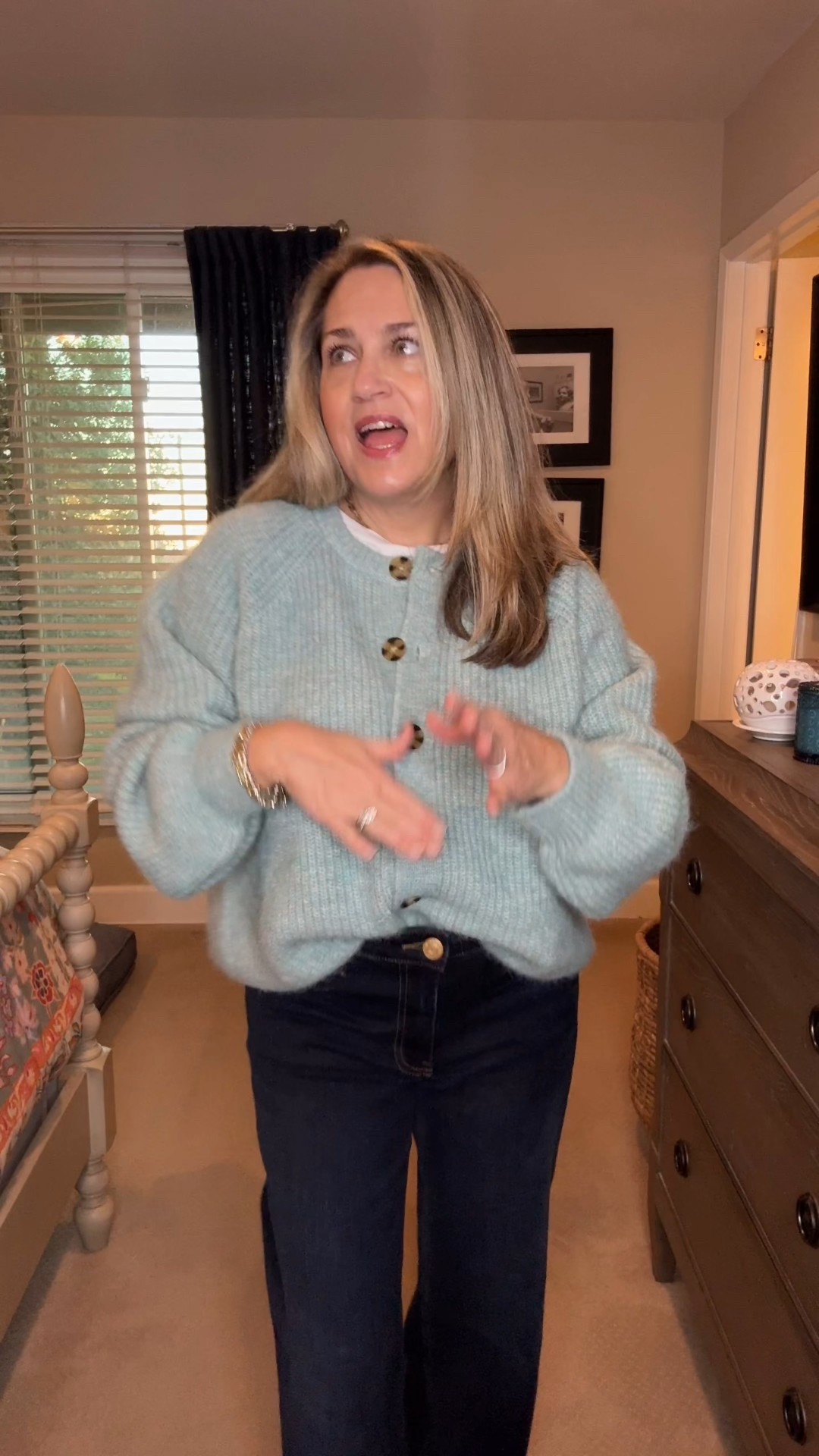 I wore a dress out last night & I felt a bit off because I wasn’t in my normal jeans & a sweater! 😜 

#LTKGiftGuide #LTKHoliday #LTKdayinmylife