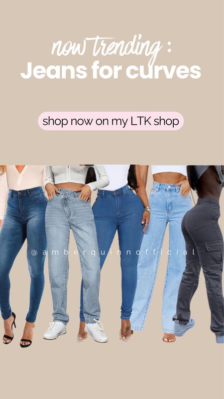 FOR THE CURVY GIRLIES ↓
Yes us curvy girls can wear trendy jeans too! Here are a few of my favorite 🩷

Cargo | High Waisted | Straight Leg | Butt Lifting | Loose Leg

#LTKmidsize #LTKstyletip #LTKfindsunder50