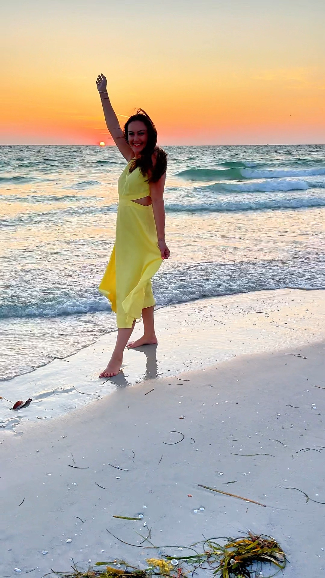 Spread sunshine everywhere you go in this midi yellow beauty ☀️ I’m normally not a fan of cut outs on dresses on me but this is SUPER flattering and it hits in the right spot!

This dress is part of a new line at Dillards, A Loves A, and is currently on sale for under $100! 💛

I’m 5’6” and went up one, wearing her in size Medium.

#LTKFindsUnder100 #LTKSaleAlert #LTKSeasonal