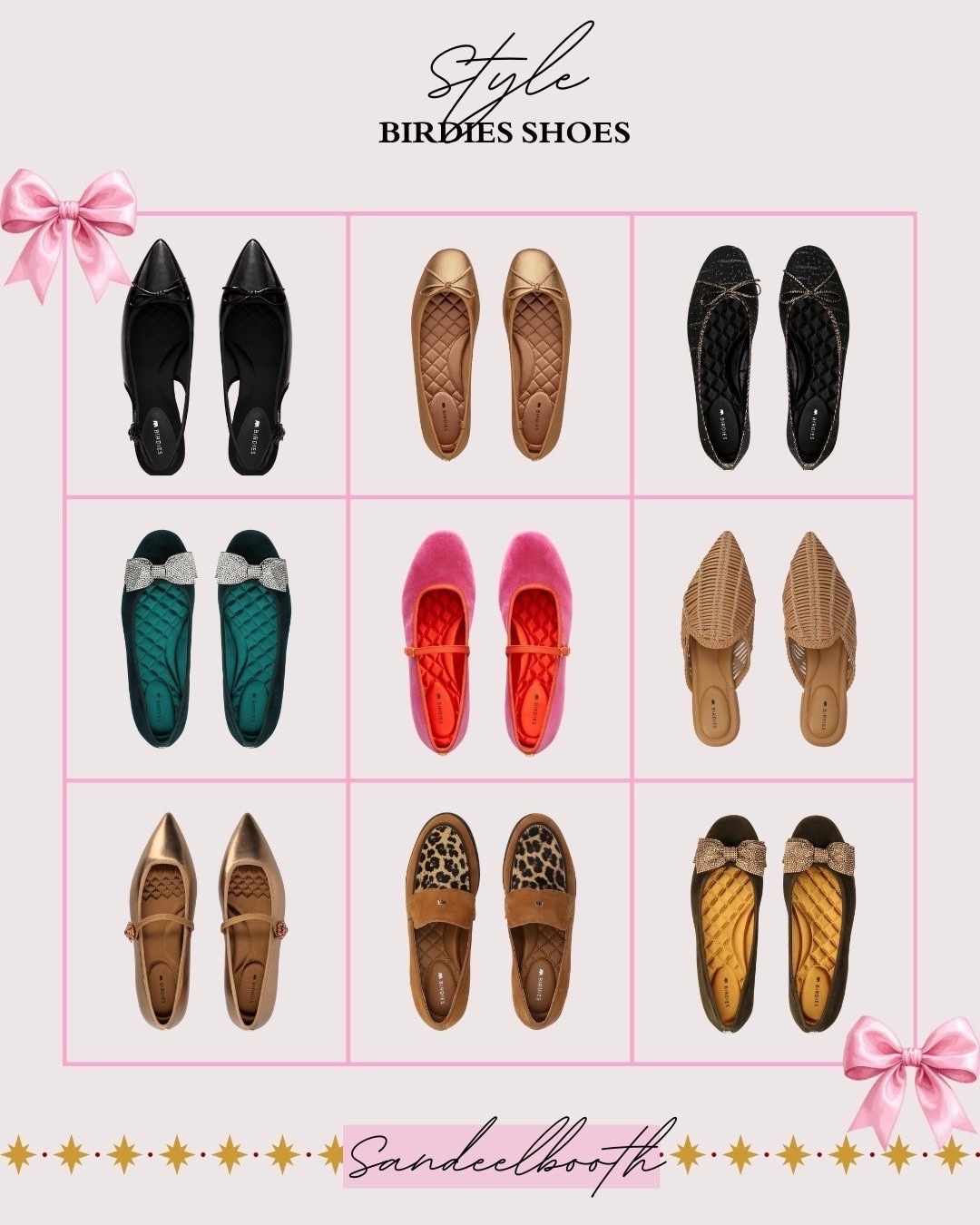 The Birdies  Black Friday Sale is HERE and ends TONIGHT! ✨

Get 20% off these select styles (and more!) — from quilted ballet flats and velvet loafers to embellished holiday slip-ons, classic pointed flats, tall boots, and woven slides.

Birdies are known for their comfort-first design, memory foam quilted insoles, and elevated everyday style — perfect for work, travel, hosting, or gifting.

Tap to shop all my Birdies Black Friday favorites! 👠 

#BirdiesShoes #BirdiesFlats #BlackFridaySale #ComfortableFlats #LoafersForWomen 




#LTKWorkwear #LTKgrwm #LTKWedding