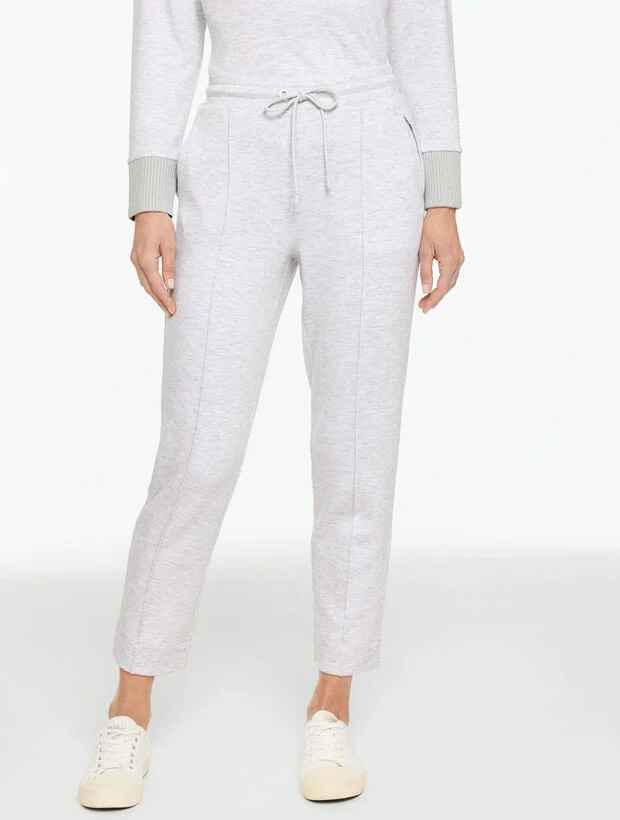 AirKnit Stretch Tapered Leg Pants - Heathered | Talbots