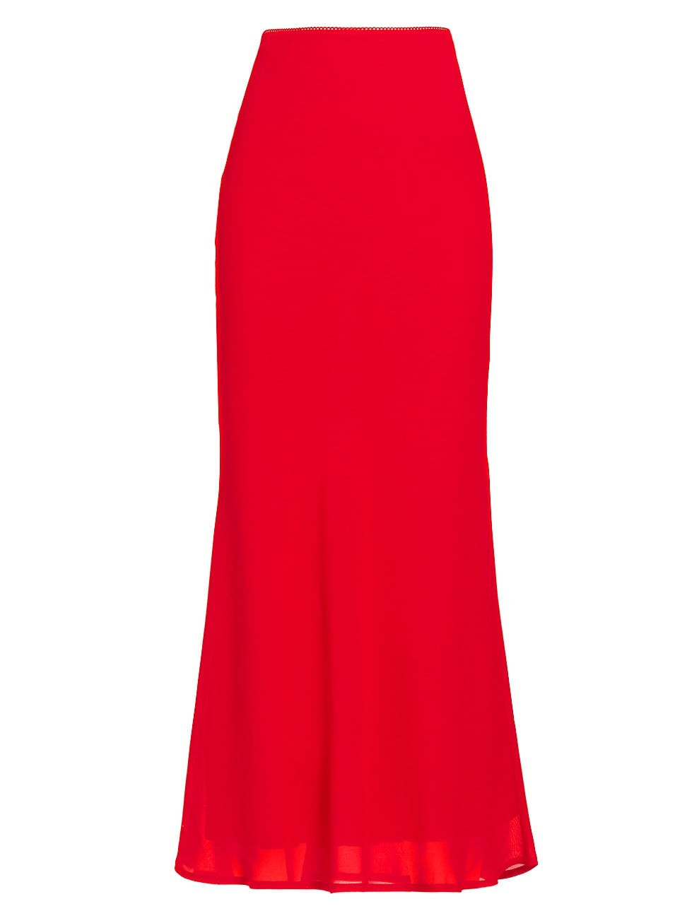 Women's Layla Bias-Cut Midi-Skirt - Poinsettia - Size 0 | Saks Fifth Avenue