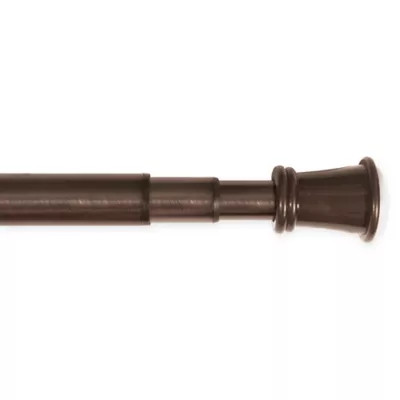Maytex 48 to 120-Inch Adjustable Tension Curtain Rod in Oil Rubbed Bronze | Bed Bath & Beyond