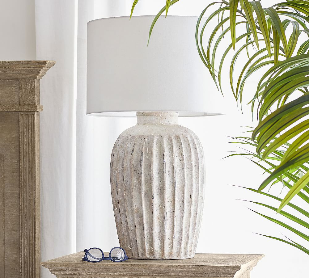 Anders Terra Cotta Table Lamp | Pottery Barn (US)