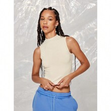 Mock Neck Tank Top | SHEIN