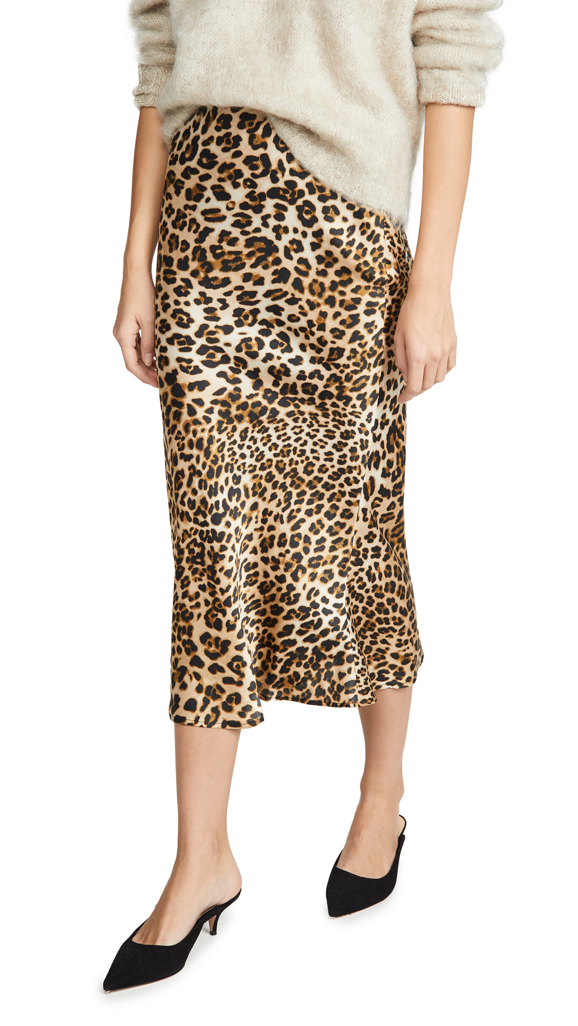 Moon River Leopard Skirt | Shopbop