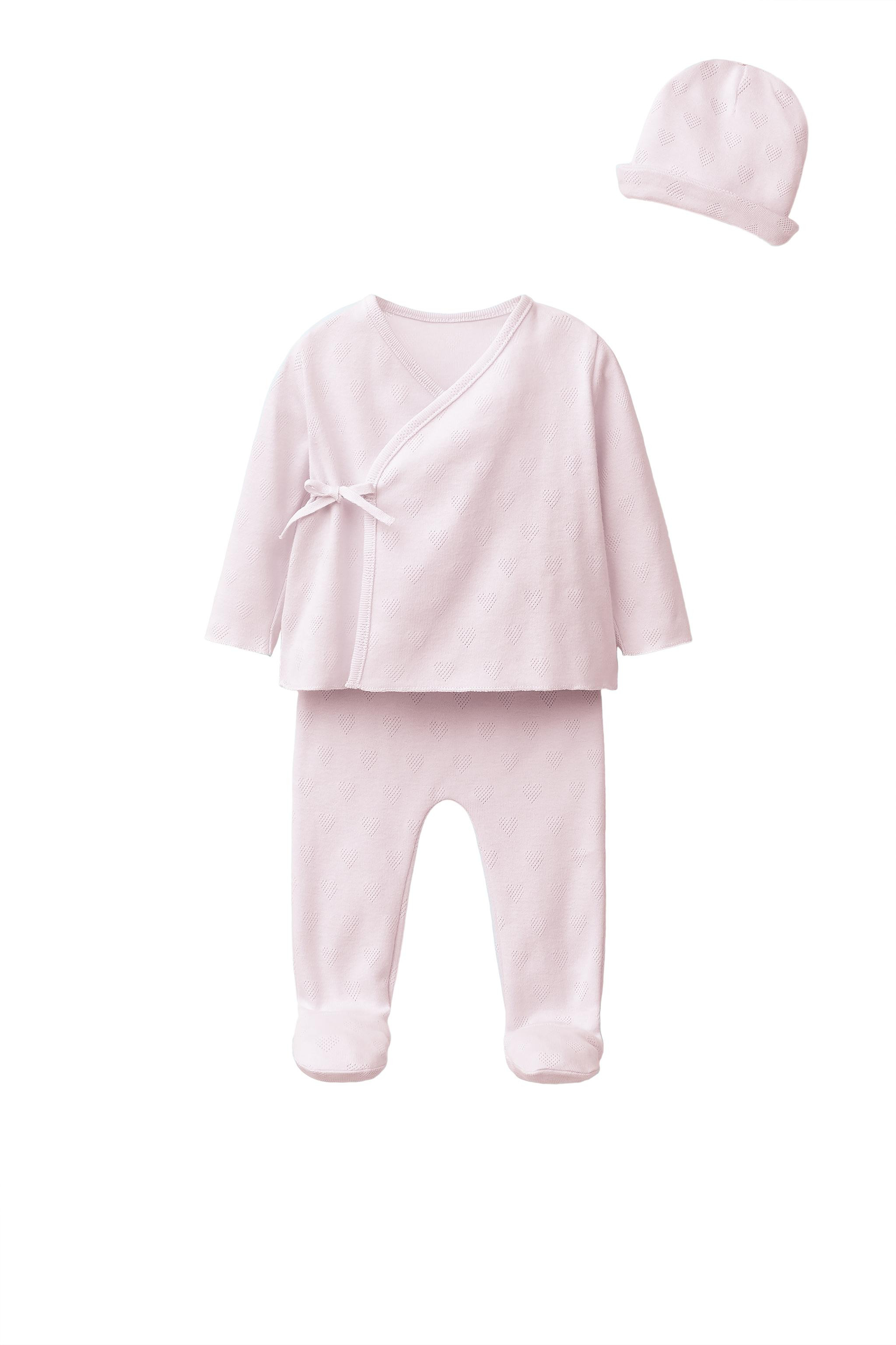 NEWBORN HEART SET WITH POUCH | Zara US