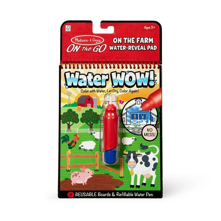 Melissa and Doug On The Go Water WOW! Farm Toy - Walmart.com | Walmart (US)
