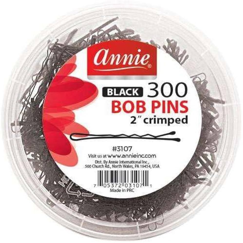 Annie Bob Pins 2" 300ct Black | Amazon (US)
