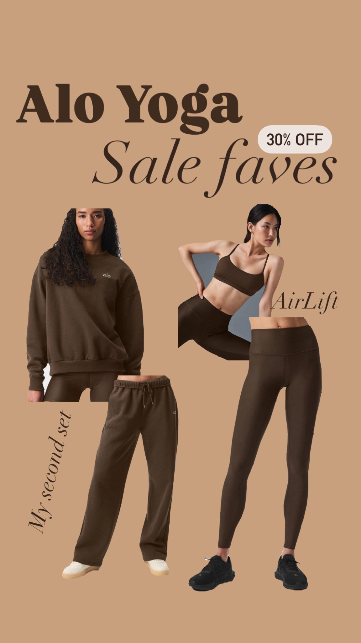 Alo yoga favorite in chocolate brown now at 30% off. Exactly what I ordered! 


Workout favorites
Alo yoga 
Sale alert
Mother’s Day sale 

#LTKSaleAlert #LTKGiftGuide #LTKU