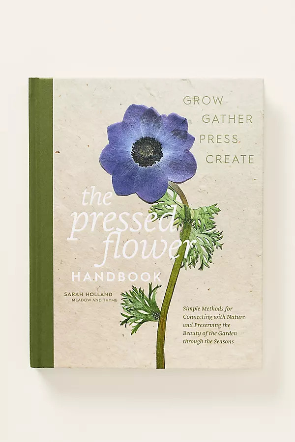 The Pressed Flower Hardcover Handbook | Anthropologie (US)