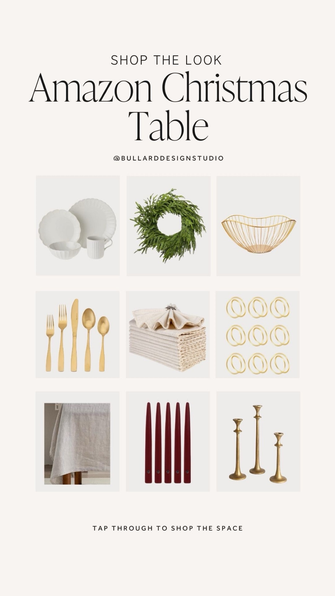 Holiday hosting hack!  Remember the simple fall table setting we did a few weeks ago? (ALL FROM AMAZON!) we’ve made it easy to transform that same table setting from Thanksgiving to Christmas by changing just ONE thing! 

The center piece!

#LTKSeasonal #LTKparties #LTKHoliday