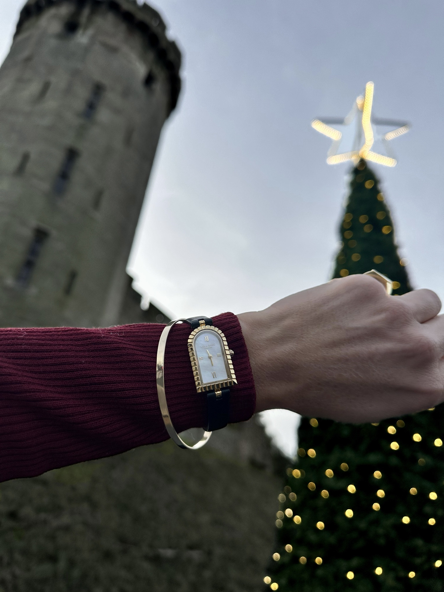 Gold watch, luxury watch, golden watch, pearl watch, Lola Rose watch

#LTKeurope LTKFestiveSaleUK #LTKstyletip