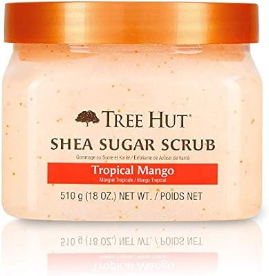 Tree Hut Shea Sugar Scrub Tropical Mango, 18oz, Ultra Hydrating and Exfoliating Scrub for Nourish... | Amazon (US)