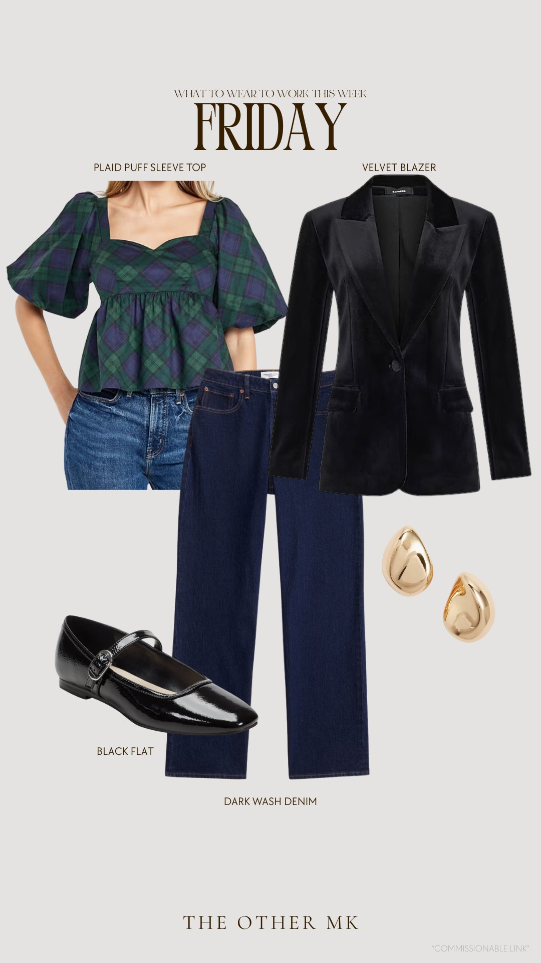 What do I work this week so you don’t have to think about it
Plaid top on sale, holiday outfit, holiday outfit, business, casual, casual Friday, jeans on sale

#LTKOver40 #LTKWorkwear #LTKMidsize