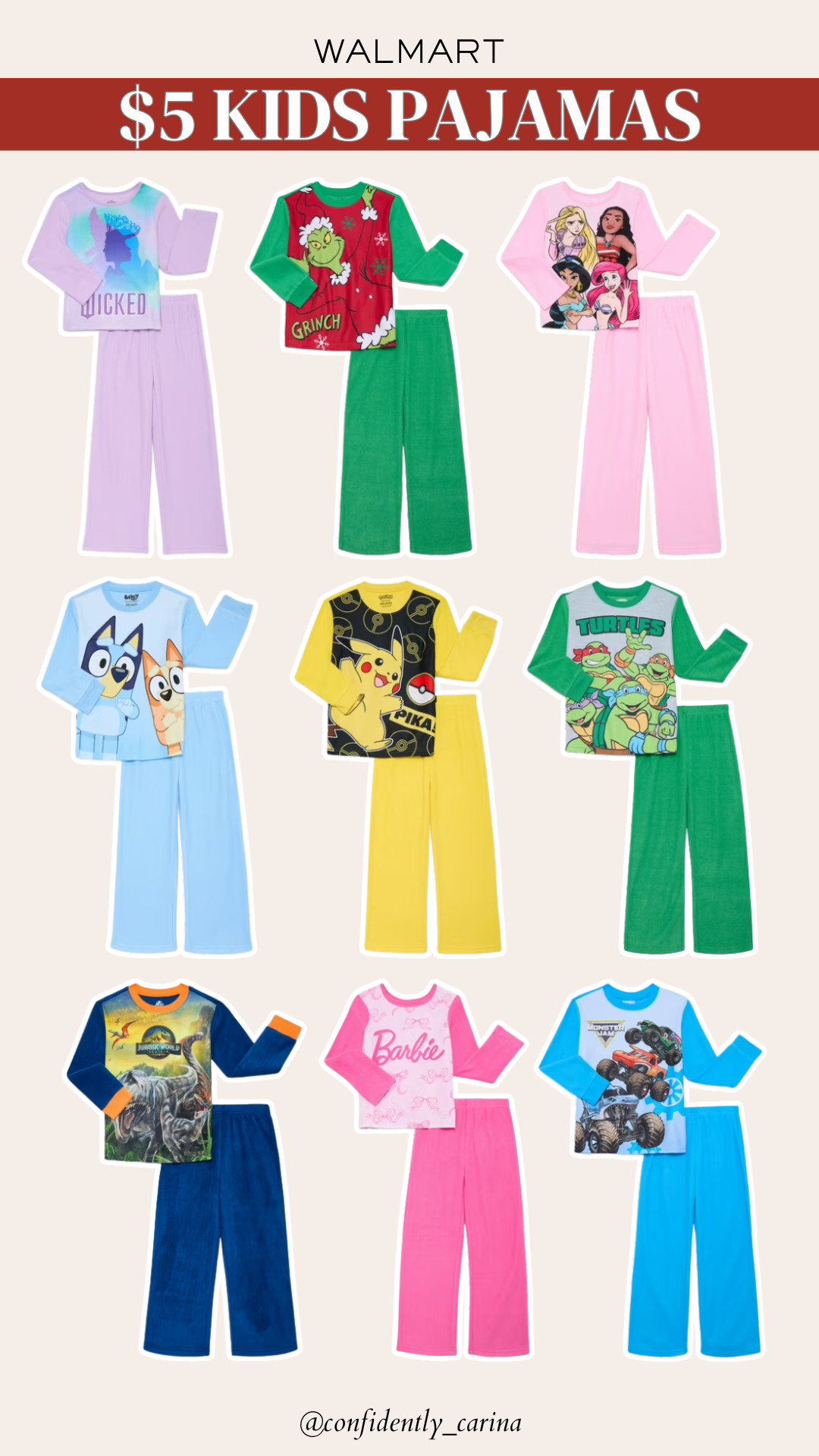 $5 kids pajamas at Walmart! Such an easy and cheap gift idea!

kids pajamas, pajama set, kids gift, gifts for kids, easy gift idea 

 #LTKGiftGuide #LTKHoliday #LTKKids