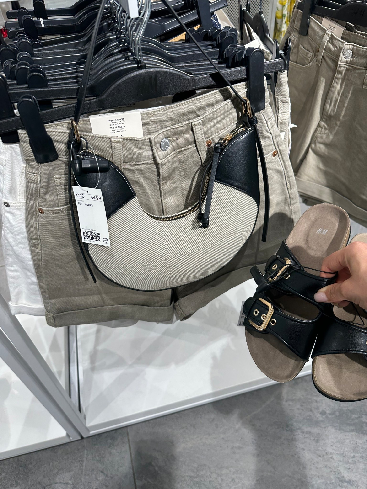 the mom shorts are the perfect fit, and this crescent bag + gold buckle sandals are such an easy upgrade for any casual outfit. Effortless + chic on a budget

#hmfinds #neutralstyle #summeroutfitinspo #minimalfashion #ltksummer #ltkstyle #ltkunder50 #momshorts #everydaystyle #affordablefashion #casualootd #blackandbeige #canadianltk

#LTKtravel #LTKsummer #LTKstyletip