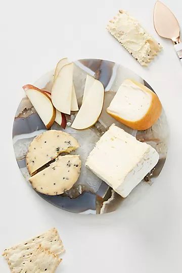 Quincy Composite Agate Cheese Board | Anthropologie (US)