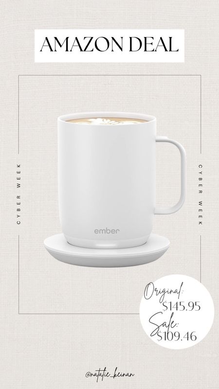 Ember smart coffee mug on sale! Would make a great gift!

#LTKsalealert #LTKCyberWeek #LTKGiftGuide