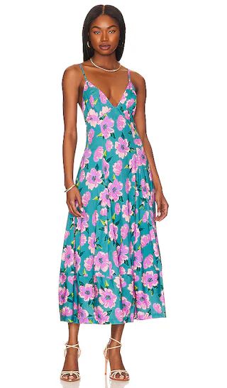 Finer Things Maxi Dress in Teal Combo | Revolve Clothing (Global)
