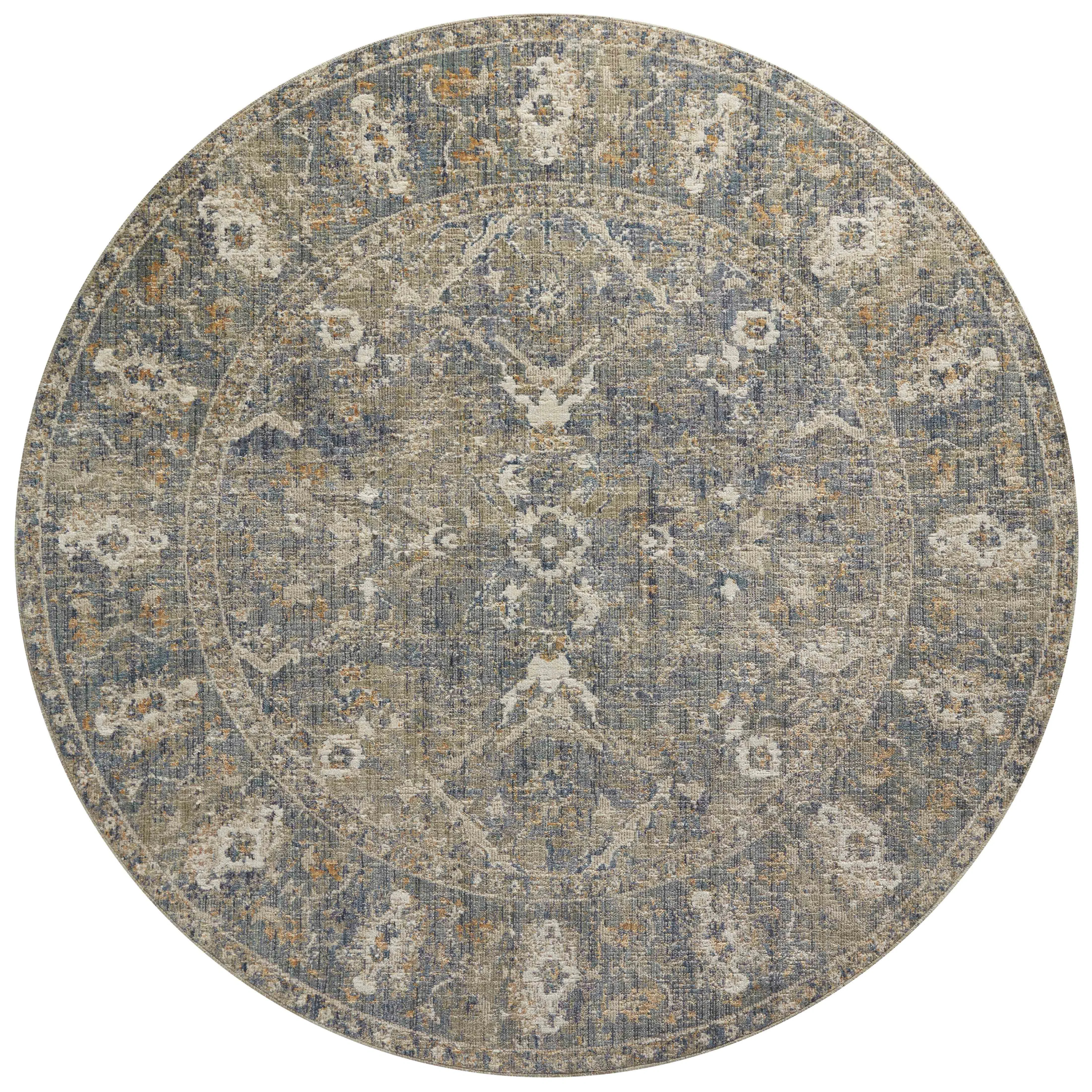 Chris Loves Julia x Loloi Rosemarie Oriental Sand/Lagoon/Off White Area Rug | Wayfair North America