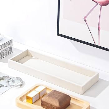 Divided Drawer Organizer Tray, Velvet Jewelry Storage Tray, Necklace Bracelet Ring Earring Displa... | Amazon (US)