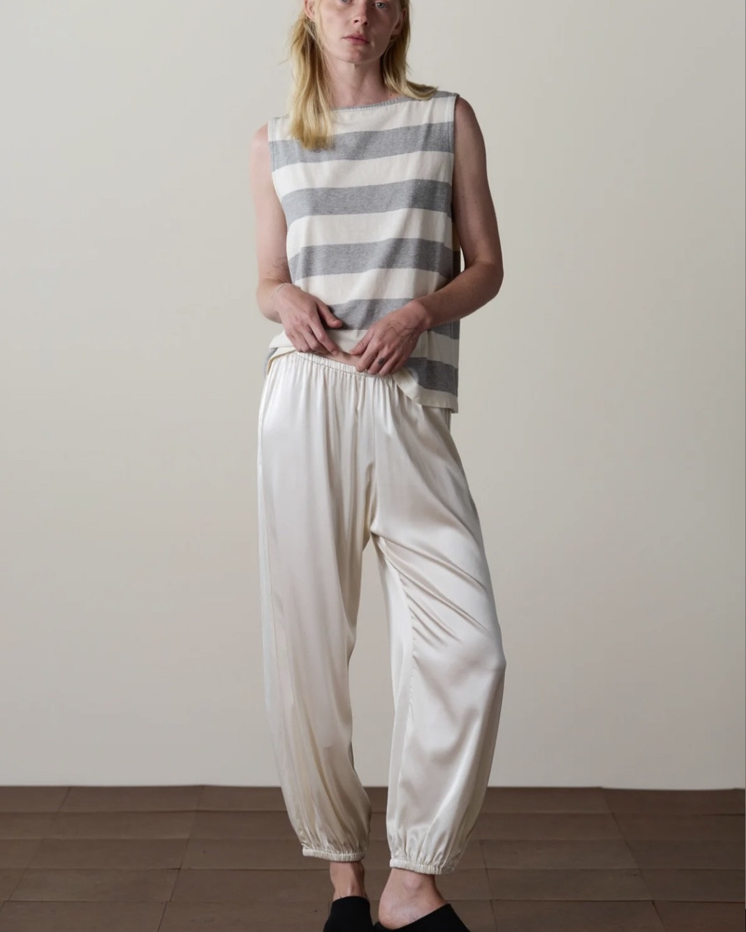 New arrivals from Donni. I would get the gingham track pant.  I bought the black and white.

#LTKPetite #LTKWorkwear