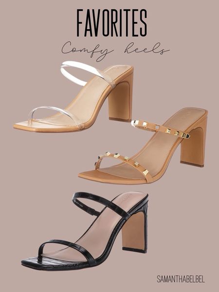 Amazon heels I love and super comfy 

#LTKfindsunder100 #LTKsalealert #LTKfindsunder50