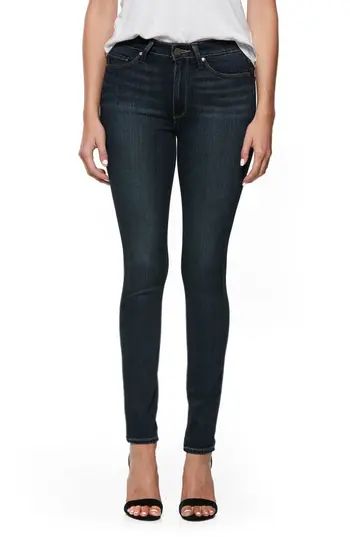 Petite Women's Paige Transcend - Hoxton Ultra Skinny Jeans, Size 31 - Blue | Nordstrom