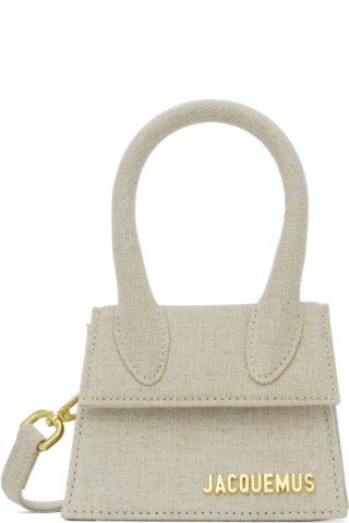 Jacquemus - Beige Le Papier 'Le Chiquito' Bag | SSENSE