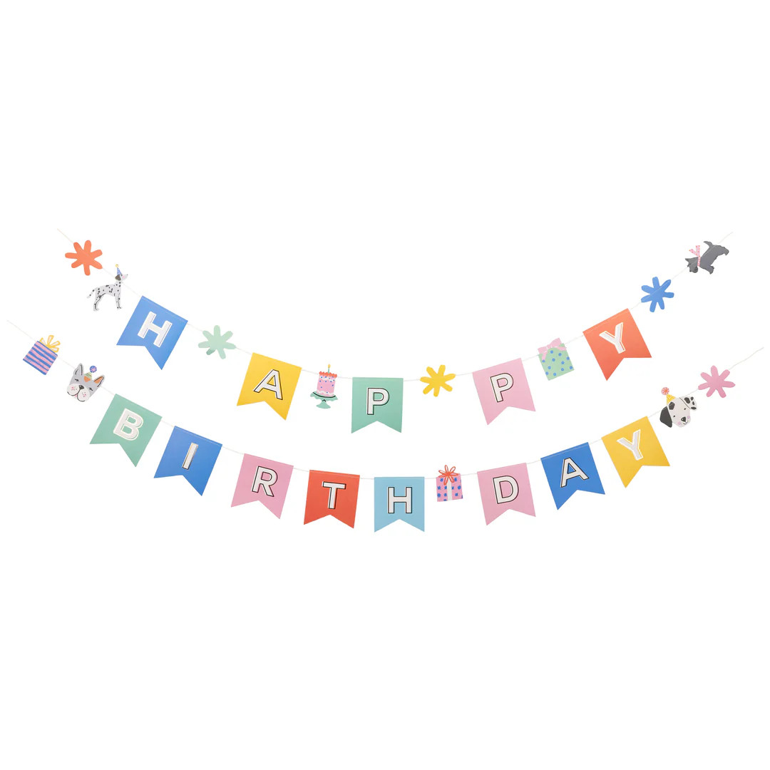 Happy Birthday Banner - Dog | My Mind's Eye