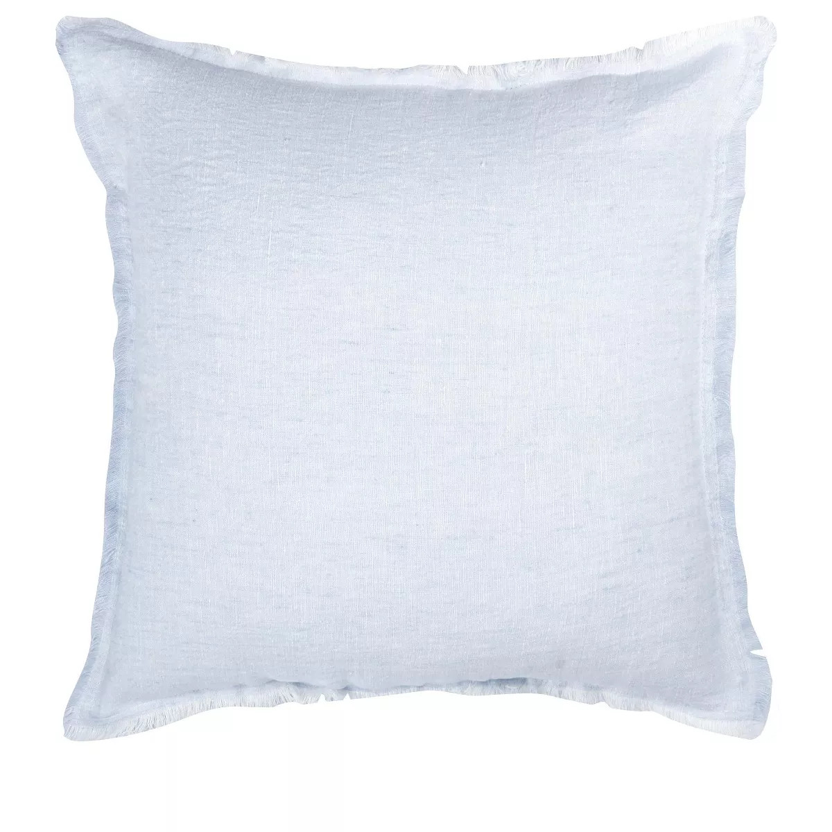 Sky Blue Fringe Soft Linen Pillow | Target