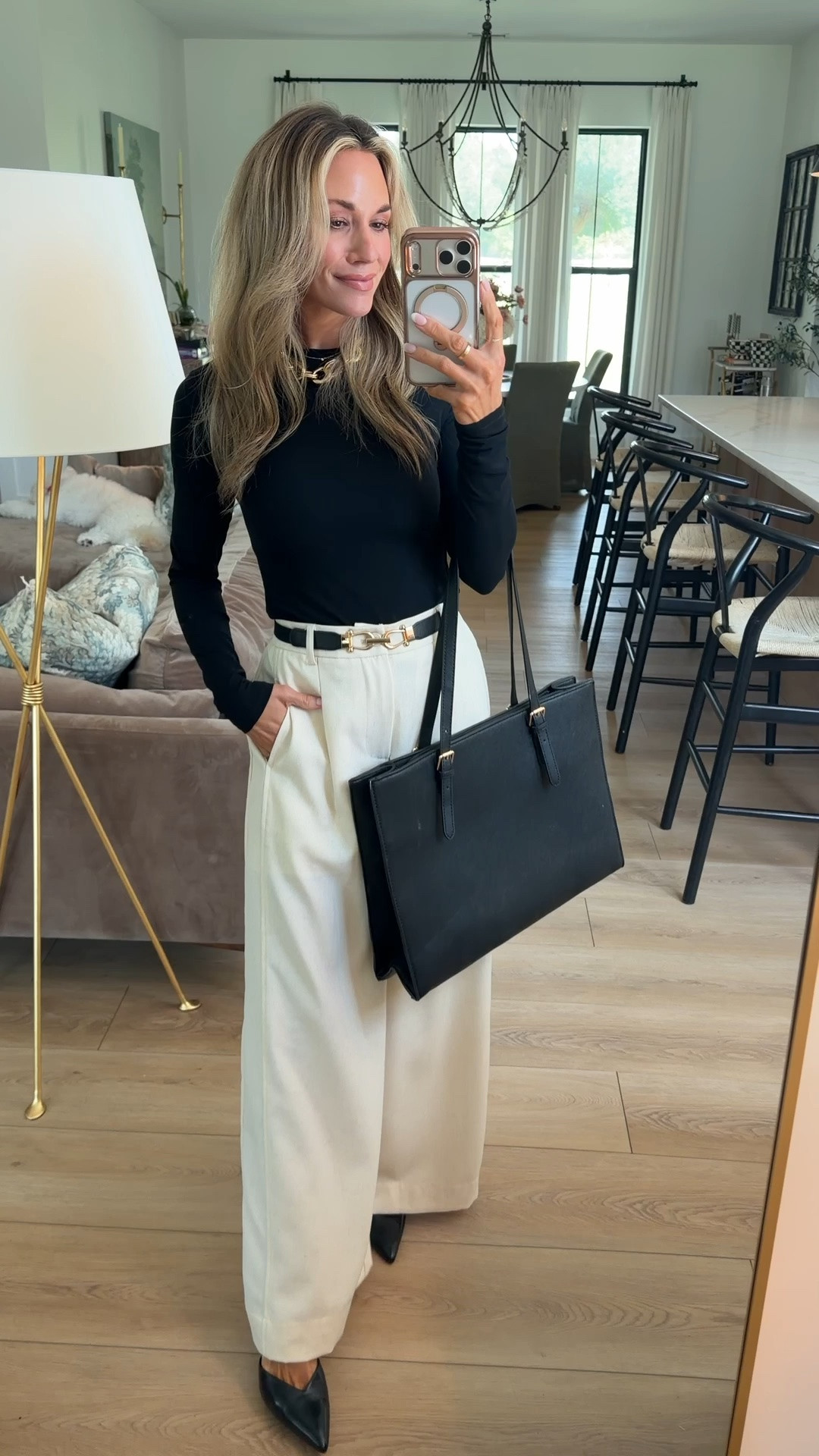 My favorite linen blend workwear pants paired with the best seamless long sleeve top! I love a basic top that you can wear with anything! I am 5’2 and wearing an xsmall in the top and pants!

#LTKootd #LTKPetite #LTKWorkwear